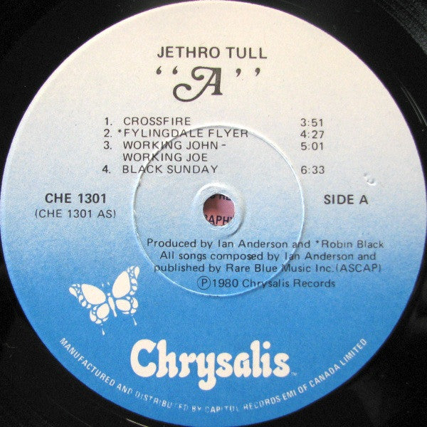 Jethro Tull – A - 1980