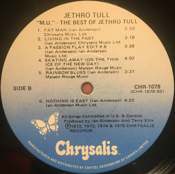 Jethro Tull ‎– MU - The Best Of Jethro Tull