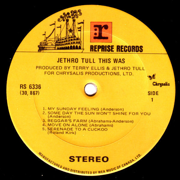 Jethro Tull – This Was - Early Pressing
