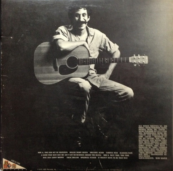 Jim Croce – Life And Times - 1973 Original - Vinyl Pursuit Inc
