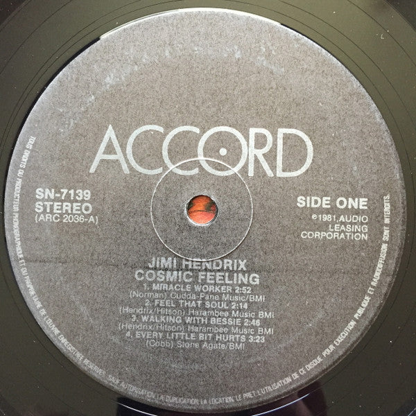 Jimi Hendrix – Cosmic Feeling - 1981 US Original! VinylPursuit.com