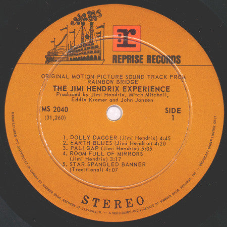 Jimi Hendrix – Rainbow Bridge - Original Motion Picture Soundtrack VinylPursuit.com