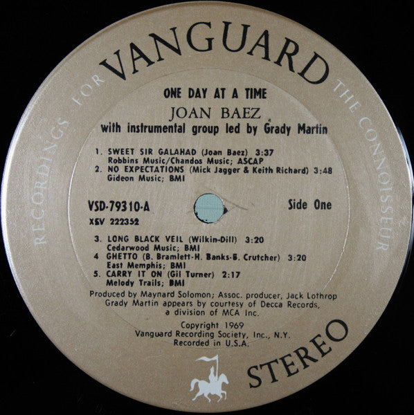 Joan Baez – One Day At A Time - 1970 US Original VinylPursuit.com
