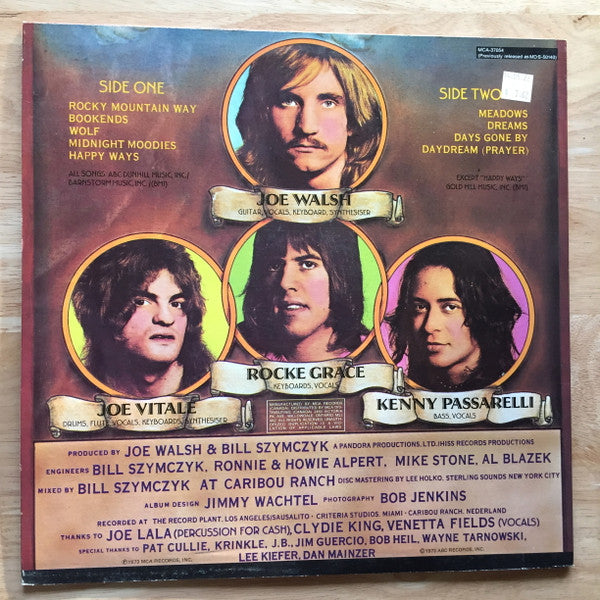 Joe Walsh ‎– The Smoker You Drink, The Player You Get - 1980 Pressing in Shrinkwrap! VinylPursuit.com