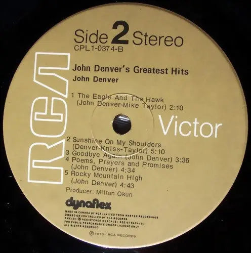 John Denver – John Denver's Greatest Hits - In Shrinkwrap - Bargain Bin! VinylPursuit.com