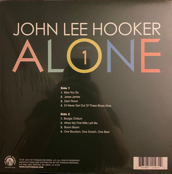 John Lee Hooker – Alone, Volume 1