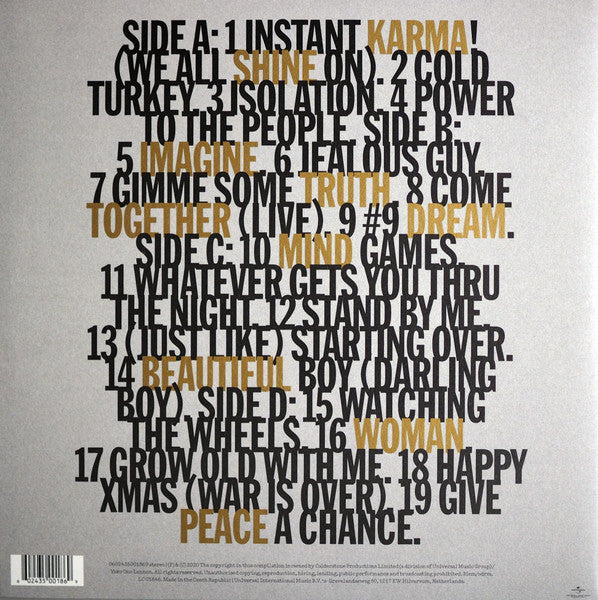 John Lennon – Gimme Some Truth. - With Booklet