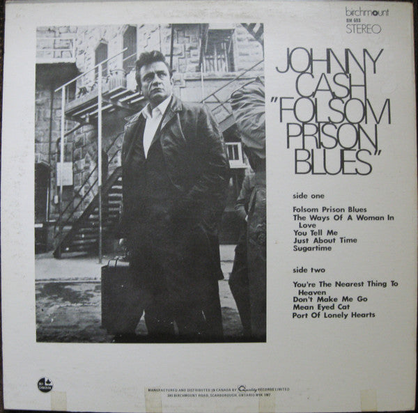 Johnny Cash – Folsom Prison Blues - 1971 Original VinylPursuit.com