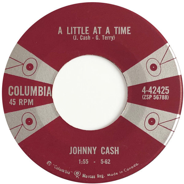 Johnny Cash – In The Jailhouse Now -  7" Single, 1962