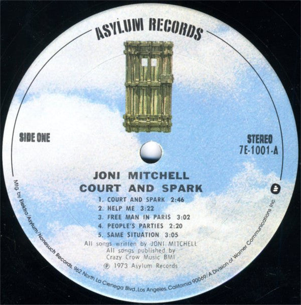 Joni Mitchell – Court And Spark - Early US Pressing VinylPursuit.com
