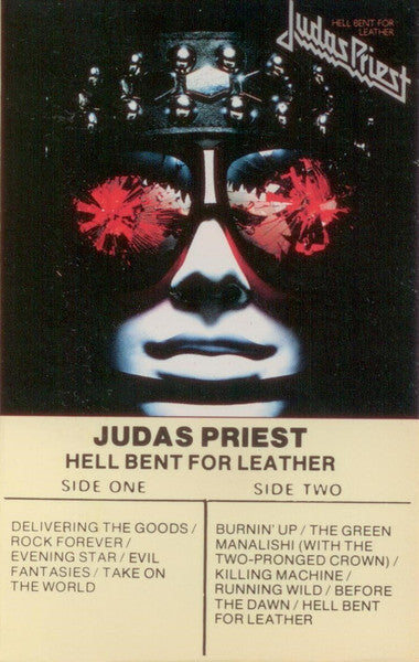Judas Priest – Hell Bent For Leather – Cassette VinylPursuit.com