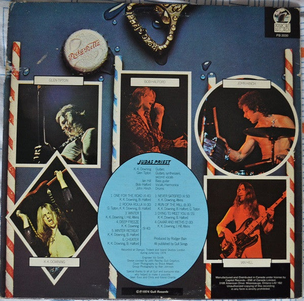 Judas Priest – Rocka Rolla - 1980 Pressing VinylPursuit.com