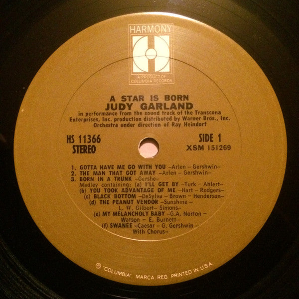 Judy Garland – A Star Is Born - 1969 US Original in Shrinkwrap Vinyl Pursuit Inc