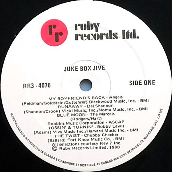 Various – Juke Box Jive - 1980 Compilation, Bargain! VinylPursuit.com