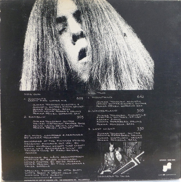 Jukka Tolonen – Tolonen! - 1974