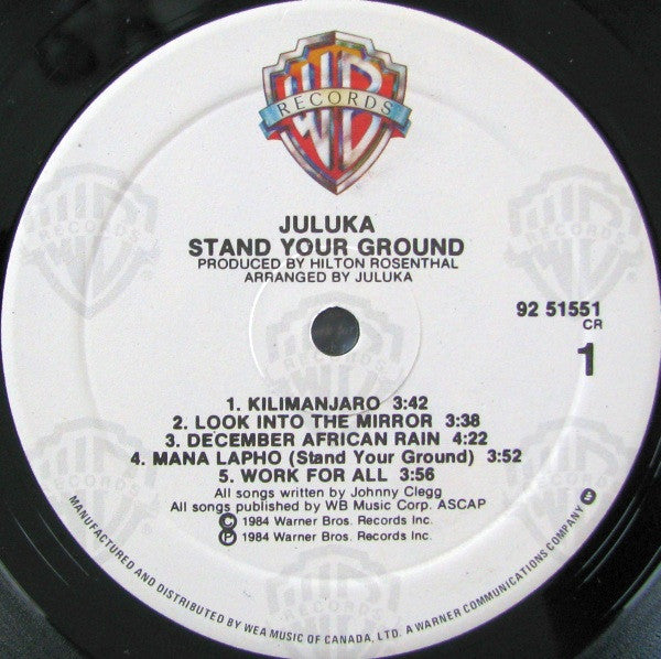 Juluka – Stand Your Ground - 1984 Original - Bargain Bin! VinylPursuit.com