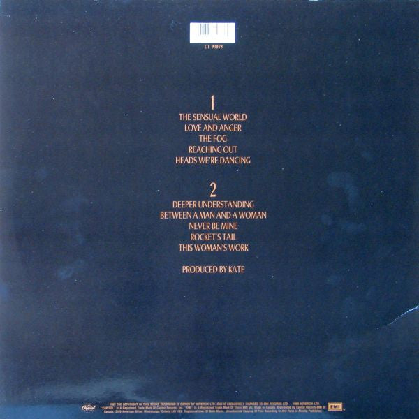 Kate Bush – The Sensual World - 1989 Original VinylPursuit.com