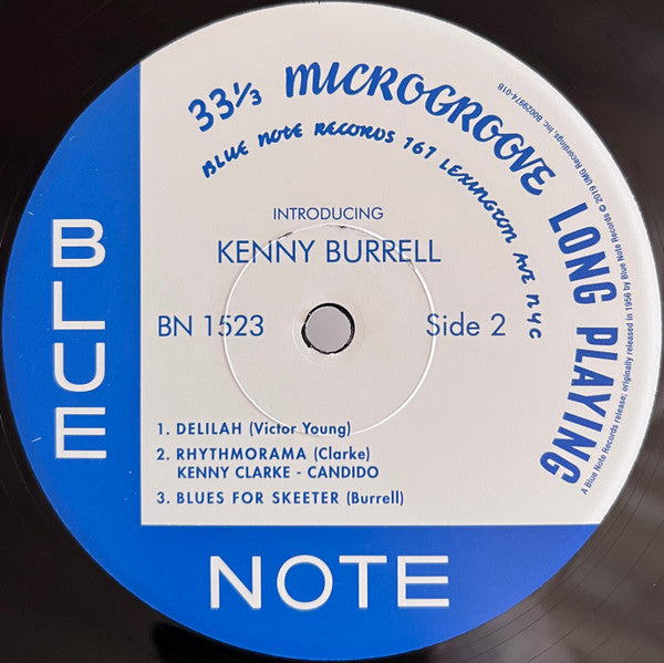 Kenny Burrell – Introducing Kenny Burrell - Blue Note Tone Poet Series VinylPursuit.com