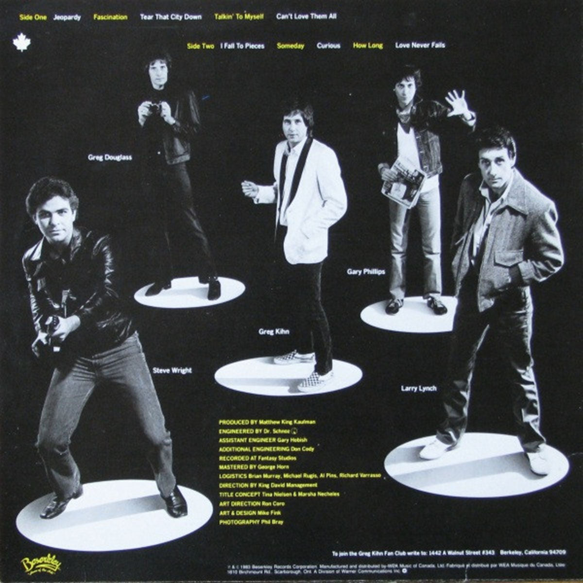 Greg Kihn Band – Kihnspiracy - 1983 Original! – Vinyl
