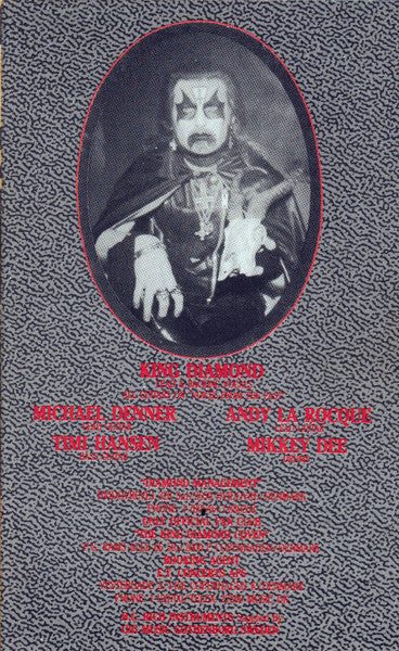 King Diamond – Fatal Portrait - 1986 US Cassette VinylPursuit.com