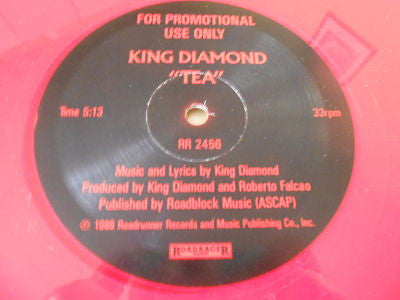 King Diamond – It Is Time For "Tea" - Rare Bloodred 1988 Original