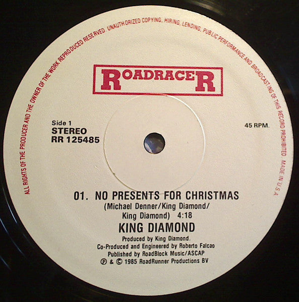 King Diamond – No Presents For Christmas - 1985 Original!