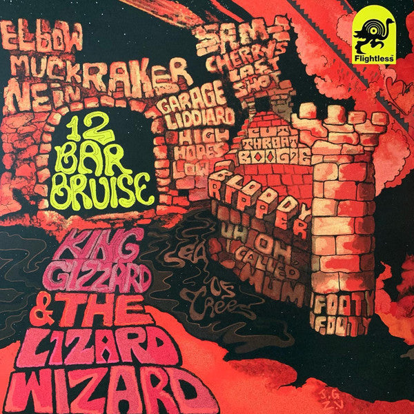 King Gizzard And The Lizard Wizard – 12 Bar Bruise - Green Vinyl in Shrinkwrap!