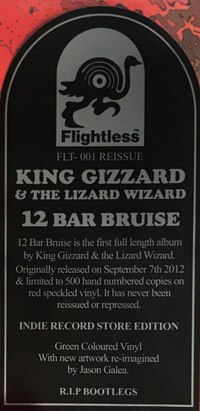 King Gizzard And The Lizard Wizard – 12 Bar Bruise - Green Vinyl in Shrinkwrap!