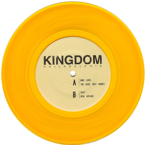 Kingdom – 9 Lives -  7" Single - Gold Transparent Vinyl