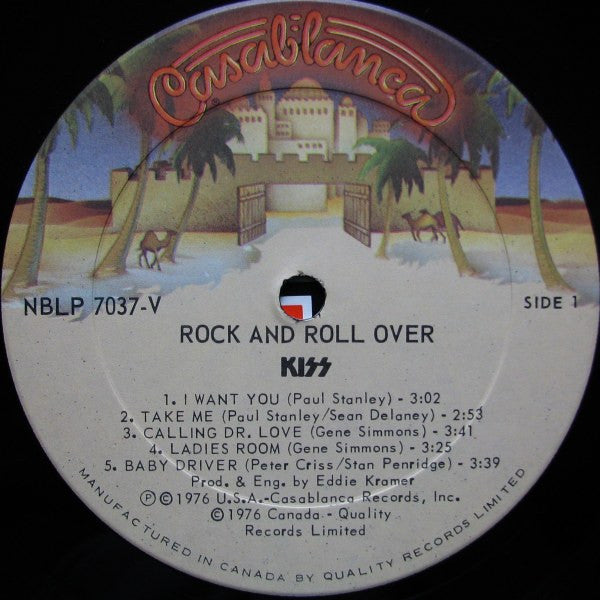 Kiss – Rock And Roll Over - 1976 Original VinylPursuit.com
