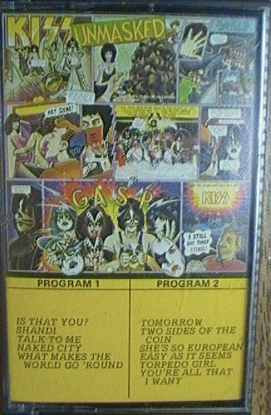 Kiss – Unmasked - 1980 Cassette VinylPursuit.com