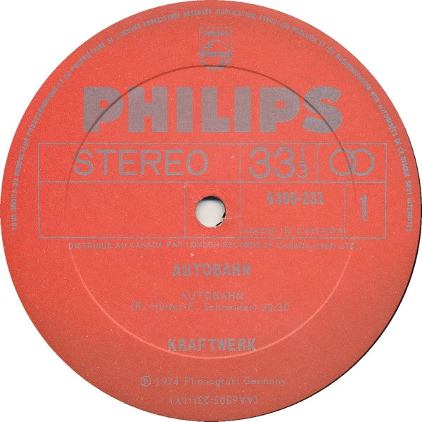 Kraftwerk - Autobahn - 1974 Original!