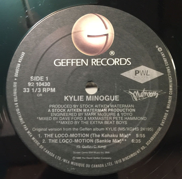 Kylie Minogue – The Loco-Motion - 1988 Original! VinylPursuit.com