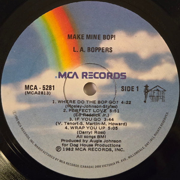 The LA Boppers – Make Mine Bop! - 1982 VinylPursuit.com