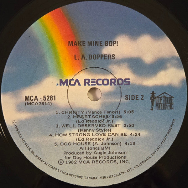 The LA Boppers – Make Mine Bop! - 1982 VinylPursuit.com