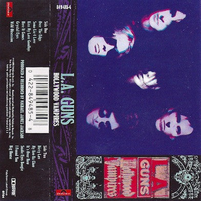 LA Guns – Hollywood Vampires –  1991 Cassette with 3D Glasses! VinylPursuit.com