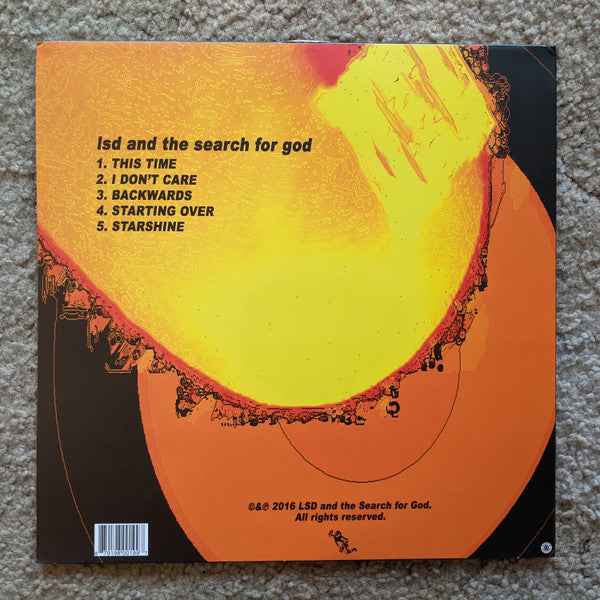 LSD And The Search For God – LSD And The Search For God - Orange Transparent, RARE in Shrinkwrap