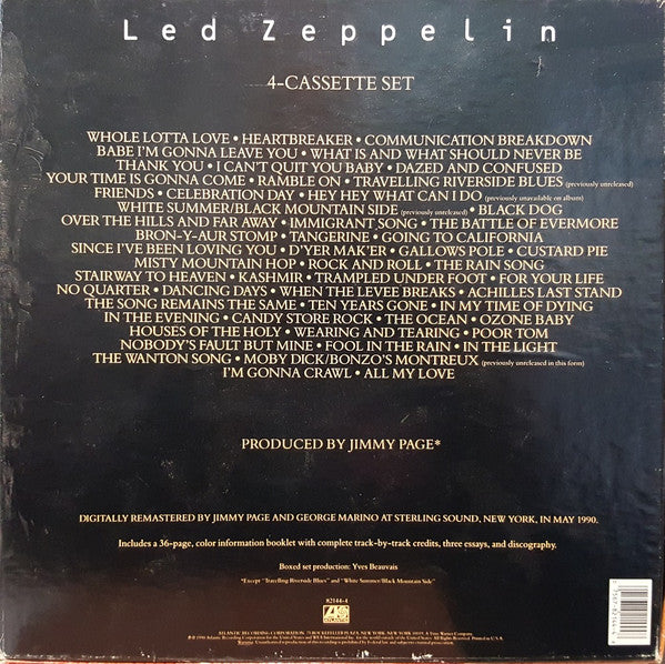 Led Zeppelin – Led Zeppelin – 1990 US Remastered Cassette Box-Set! VinylPursuit.com