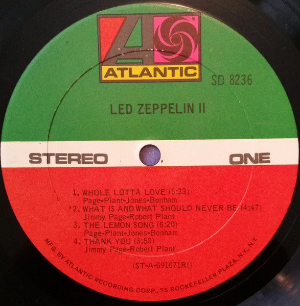 Led Zeppelin ‎– Led Zeppelin II - US Pressing VinylPursuit.com
