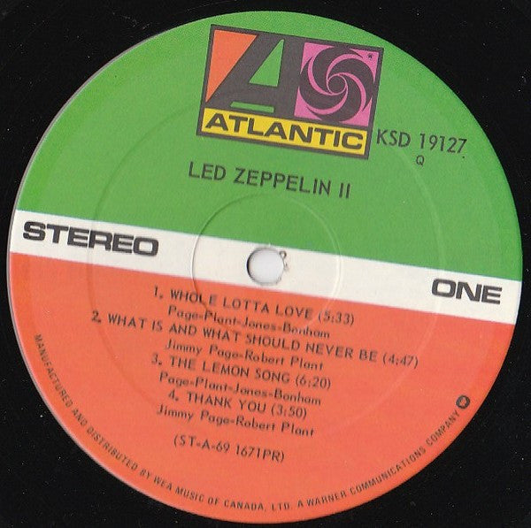 Led Zeppelin ‎– Led Zeppelin II - 1977 Pressing, Awesome Condition! VinylPursuit.com
