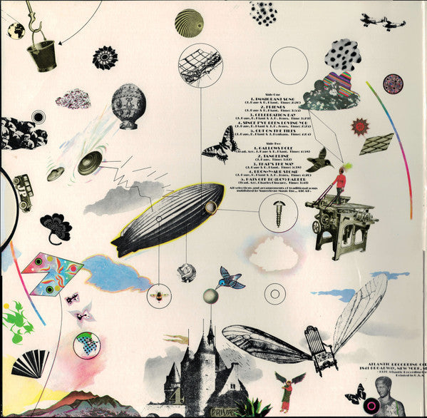 Led Zeppelin - Led Zeppelin III - Early Pressing, Original Rotating Wheel Design! VinylPursuit.com
