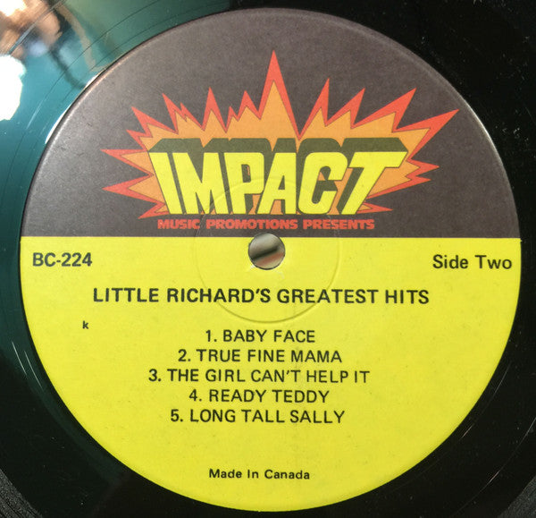 DAILY DEAL! Little Richard – Little Richard's Greatest Hits - 1979 Original