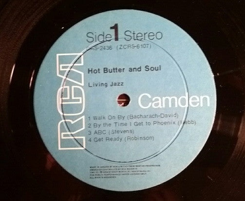Living Jazz – Hot Butter & Soul - 1970 Pressing in SHrinkwrap!