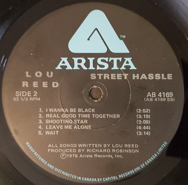 Lou Reed – Street Hassle - 1978 Original