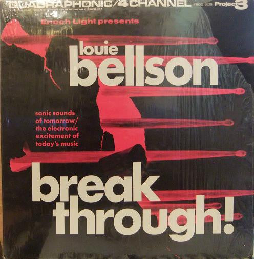 Louie Bellson – Breakthrough! - Quadraphonic Pressing VinylPursuit.com
