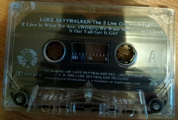 Luke Skyywalker / The 2 Live Crew – The 2 Live Crew - 1989 Cassette VinylPursuit.com