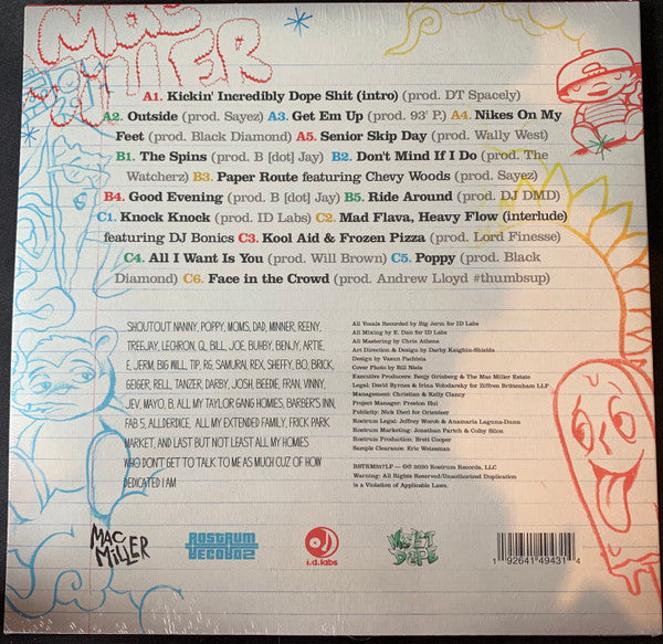 Mac Miller – KIDS (Kickin Incredibly Dope Shit) with Poster!