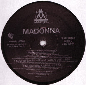 Madonna – GHV2 Remixed (The Best Of 1991-2001) - 2001 Promo, Rare! (Missing #1) VinylPursuit.com