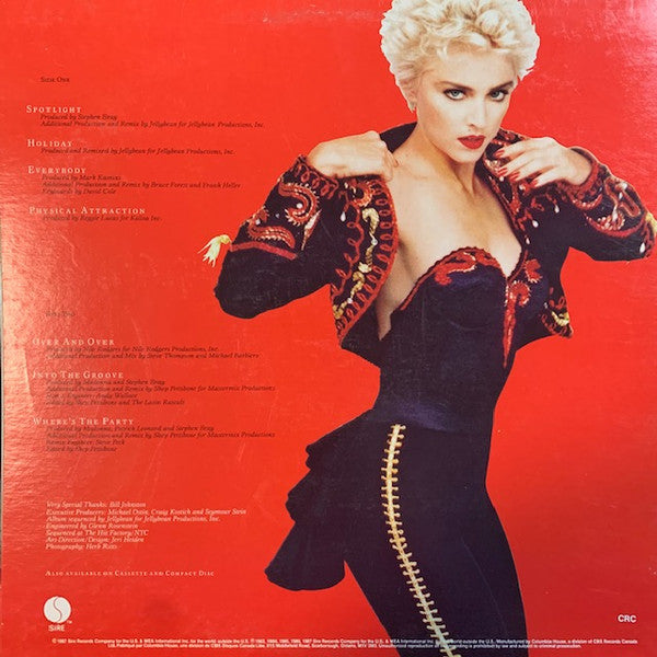 Madonna – You Can Dance, In Shrinkwrap - Album Cover Art! VinylPursuit.com