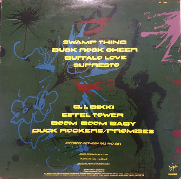 Malcolm McLaren – Swamp Thing - 1985  Original VinylPursuit.com